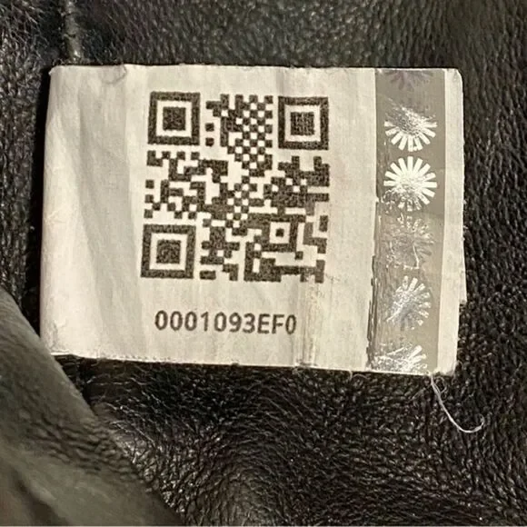 UGG Fabrizia Studded Distressed Black Suede Moto Boots 1003235 Sz 8 - Picture 12 of 13